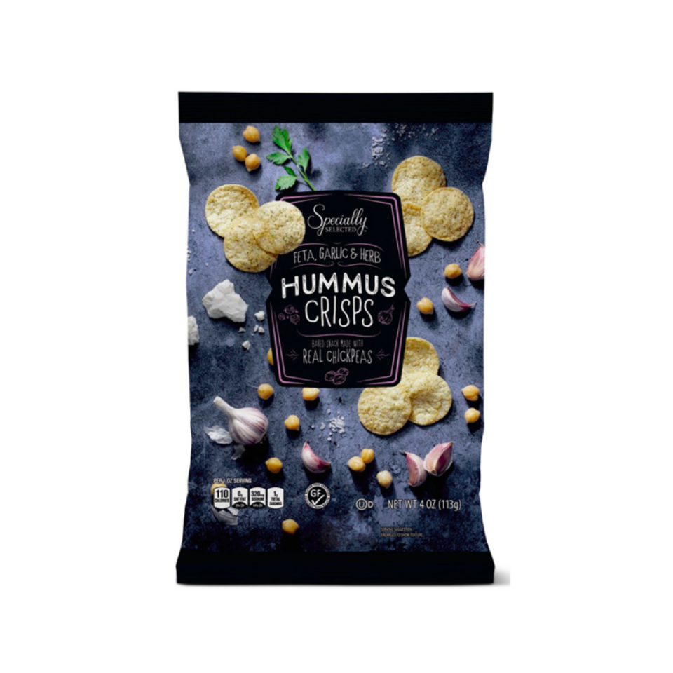 bag of hummus crisps