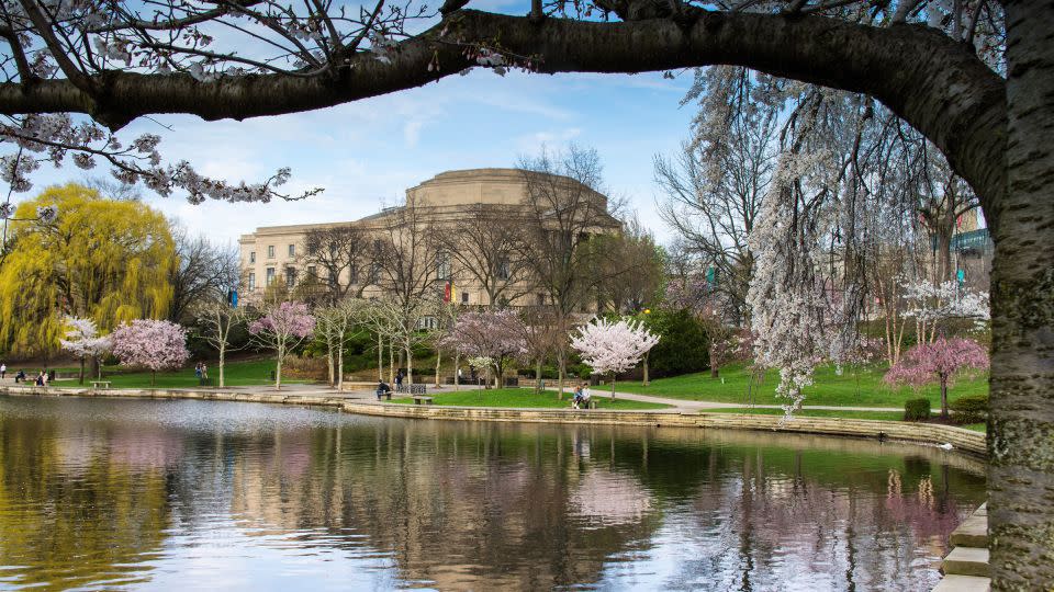 Wade Oval in Cleveland will be the site of an eclipse viewing event. - Christopher Roth/iStockphoto/Getty Images