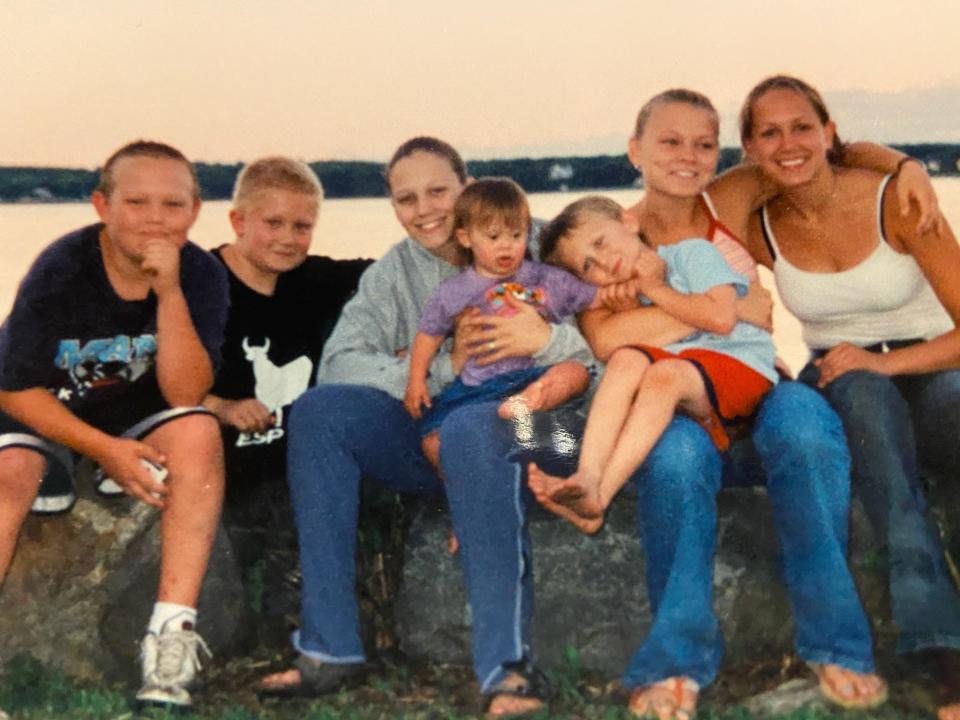 Emily Flinkstrom and her siblings, minus their brother Ethan.