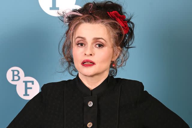 <p>Eamonn M. McCormack/Getty</p> Helena Bonham Carter during the BFI Preview of "Nolly" in London on January 26, 2023