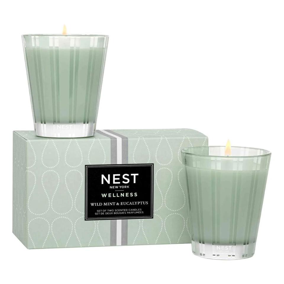 27) Wild Mint & Eucalyptus Candle Duo