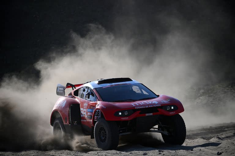 Orlando Terranova abandonó el Rally Dakar 2023 tras la tercera etapa por dolores lumbares