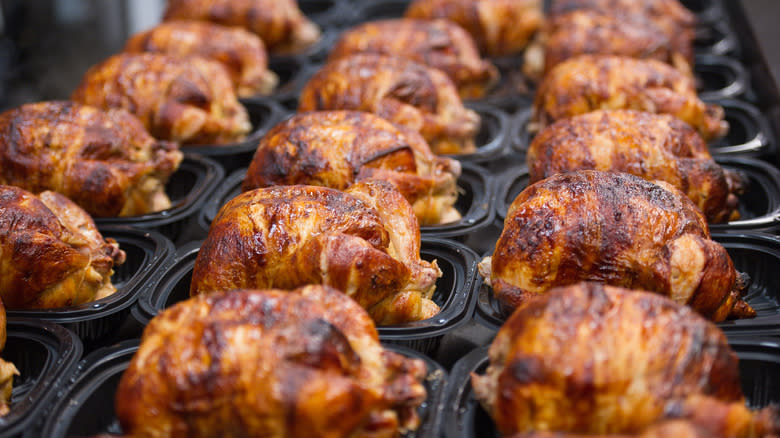 cooked rotisserie chickens at costco