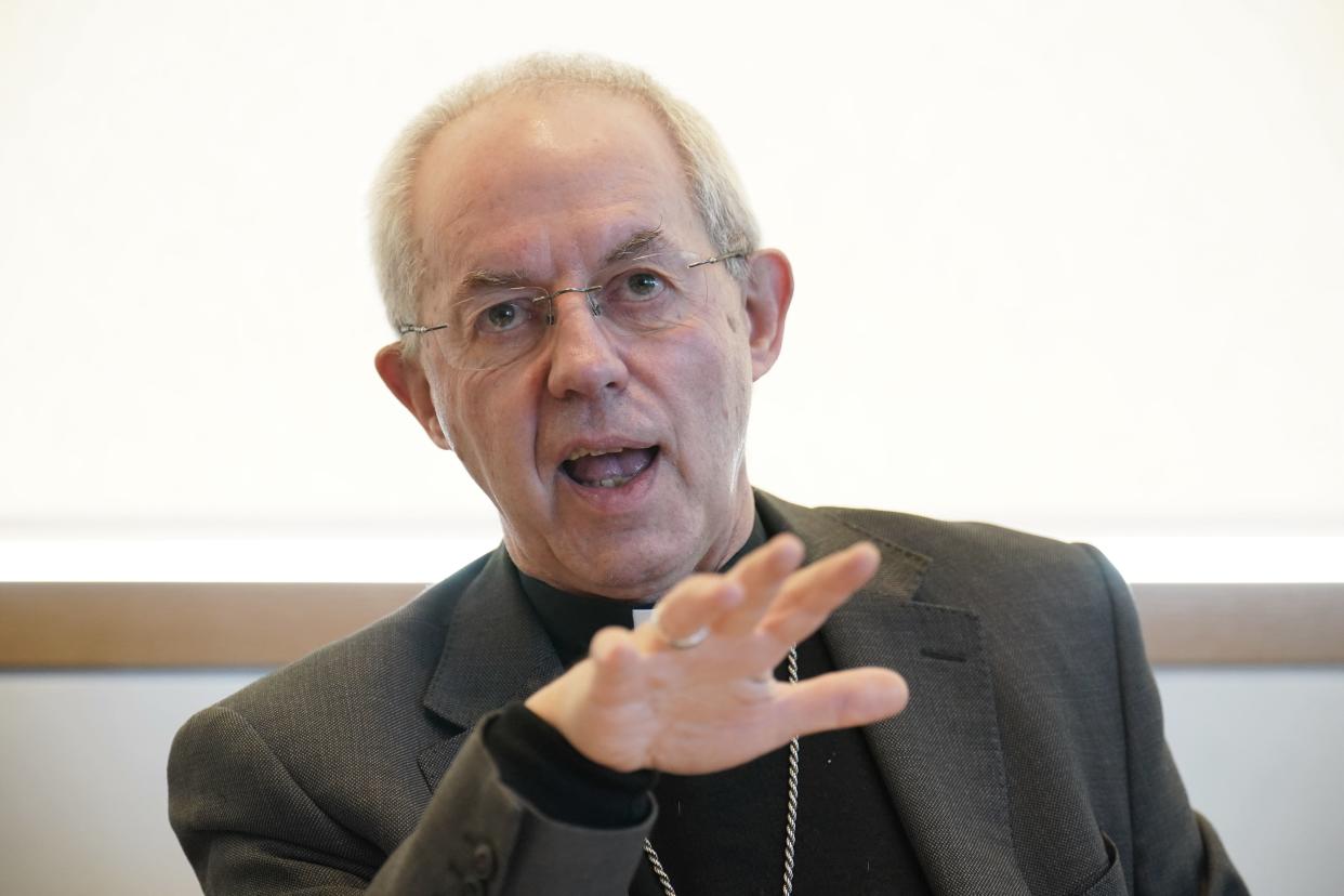 The Archbishop of Canterbury, Justin Welby (file photo) (PA)