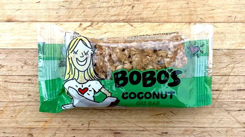 Coconut oat bar