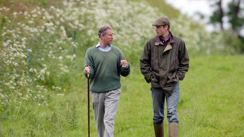 Prince William inherited The Duchy of Cornwall from his father King Charles 