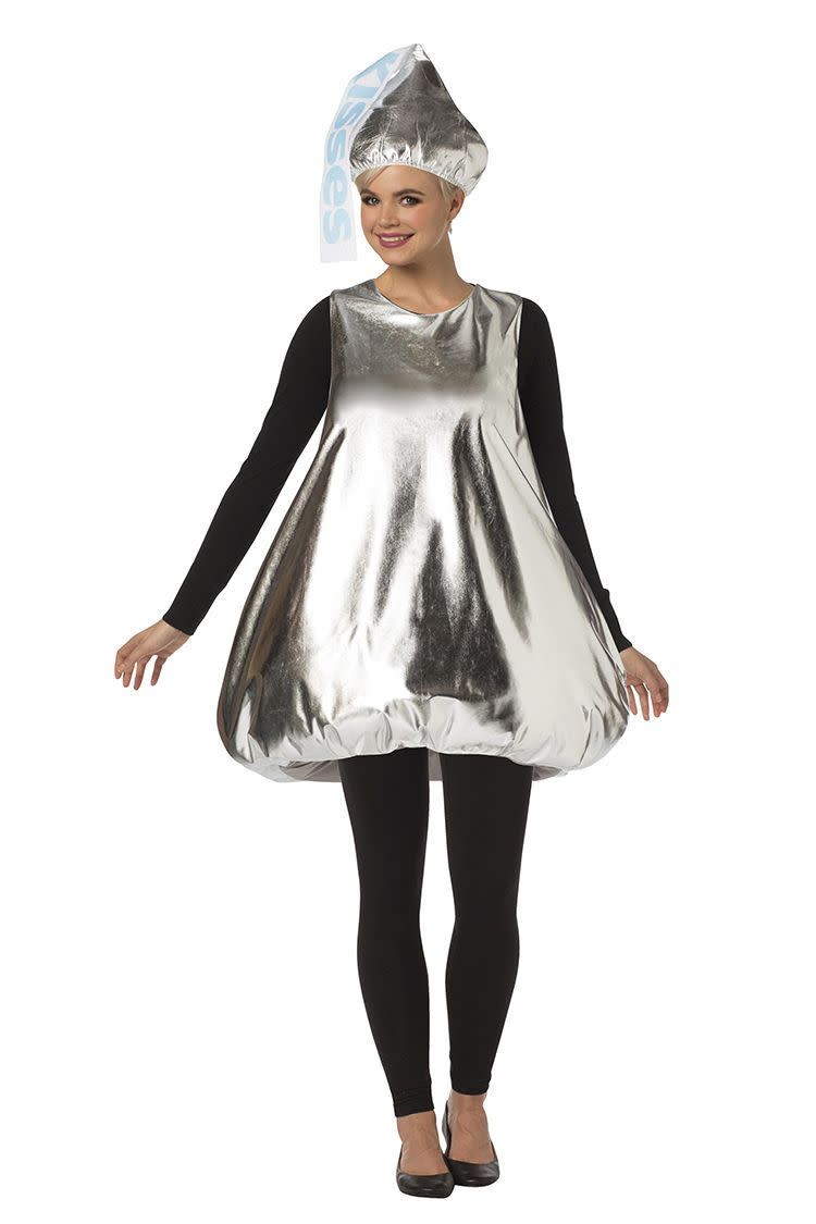 Hershey Kiss Costume, adult, one size, unisex. Officially Licensed by Rasta Imposta