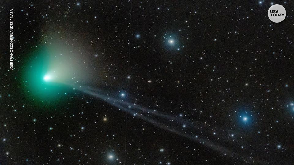This newly-discovered green comet is nearing Earth and it may be visible to the naked eye