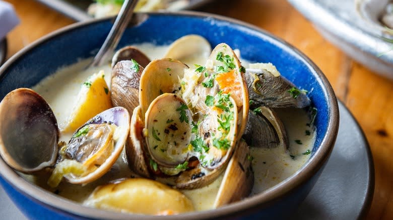 Clam chowder, Hog Island Oyster Co.