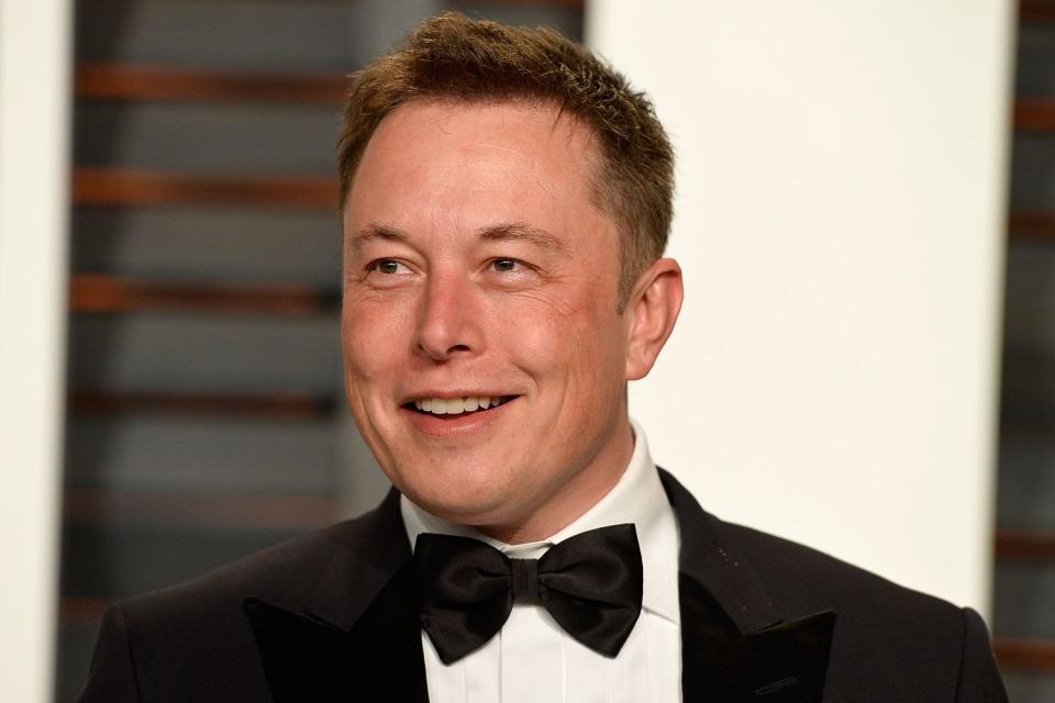 BEVERLY HILLS, CALIFORNIA - FEBRUARY 22: CEO of Tesla and SpaceX Elon Musk attends the 2015 Vanity Fair Oscar Party hosted by Graydon Carter at the Wallis Annenberg Performing Arts Center in Beverly Hills, CA on February 22, 2015 .  (Photo by Pascal Le Segretin/Getty Images)