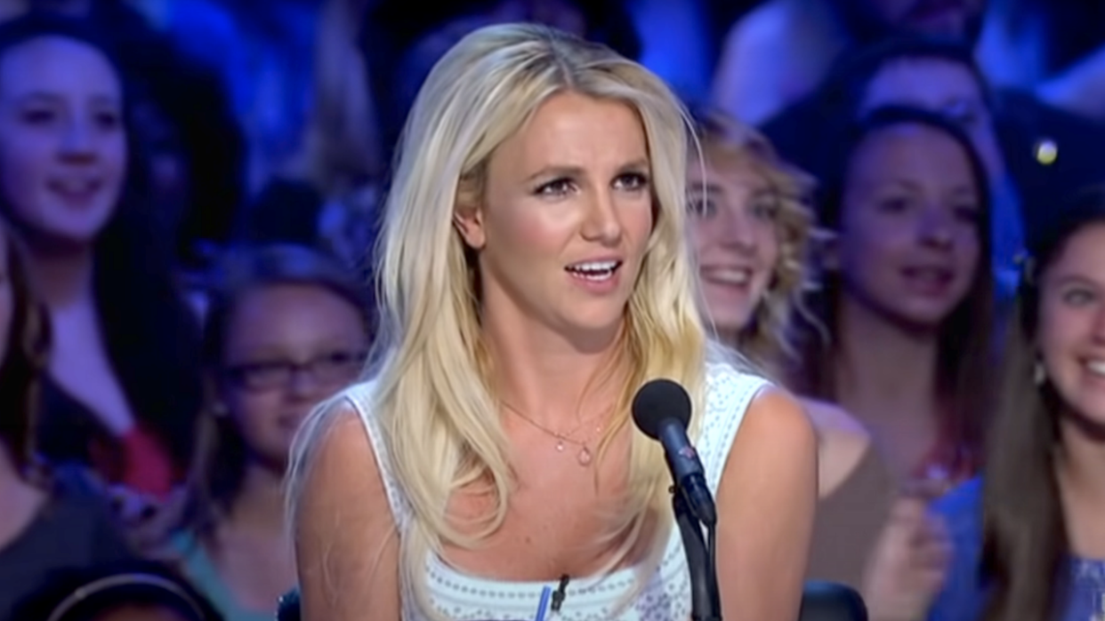  britney spears judging on x-factor 