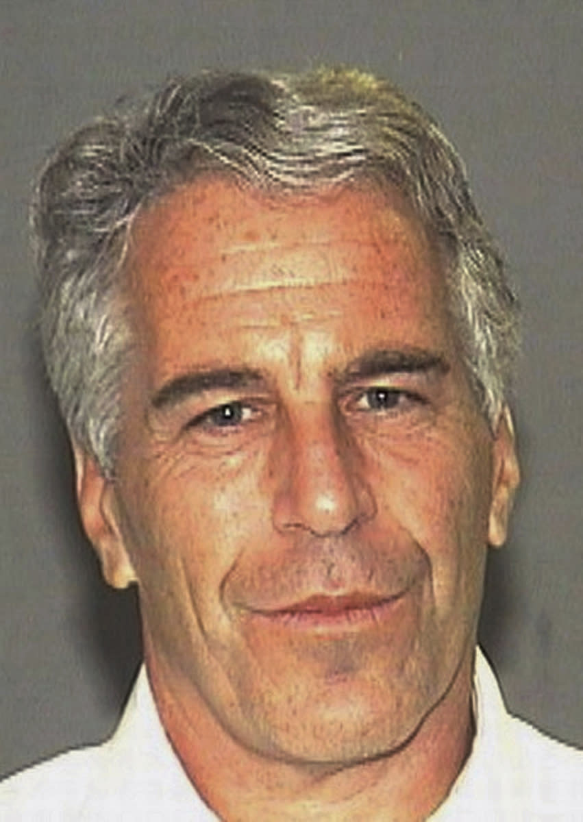 FILE - This July 27, 2006 arrest file photo made available by the Palm Beach Sheriff's Office, in Florida, shows Jeffrey Epstein. Newly released court documents on Wednesday, Jan. 3, 2024, describing Jeffrey Epstein’s sexual abuse of teenage girls provide a reminder of how the financier leveraged connections to the rich, powerful and famous to recruit his victims and cover up his crimes. (Palm Beach Sheriff's Office via AP)