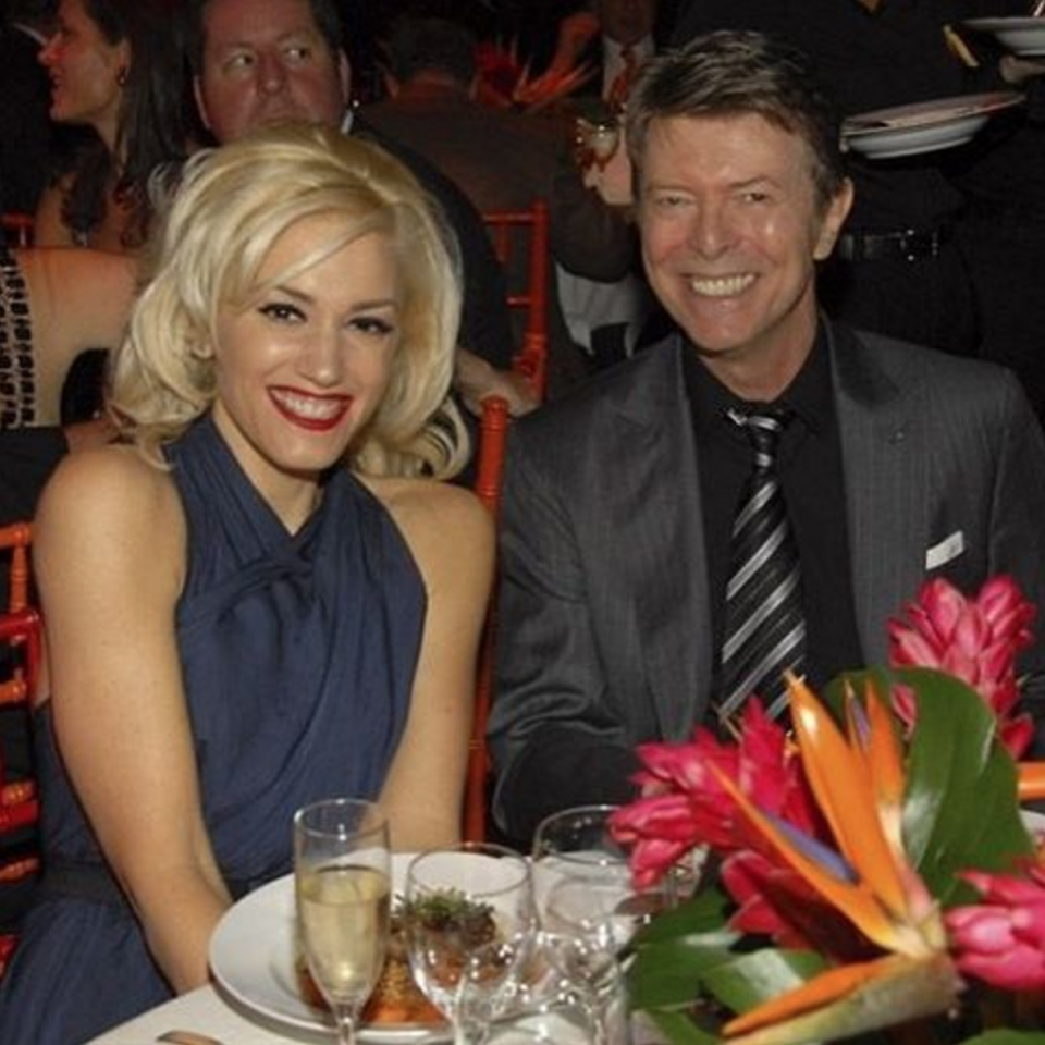 David Bowie and Gwen Stefani