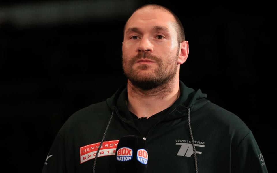 Tyson Fury first tested for a banned substance nearly three years ago - PA