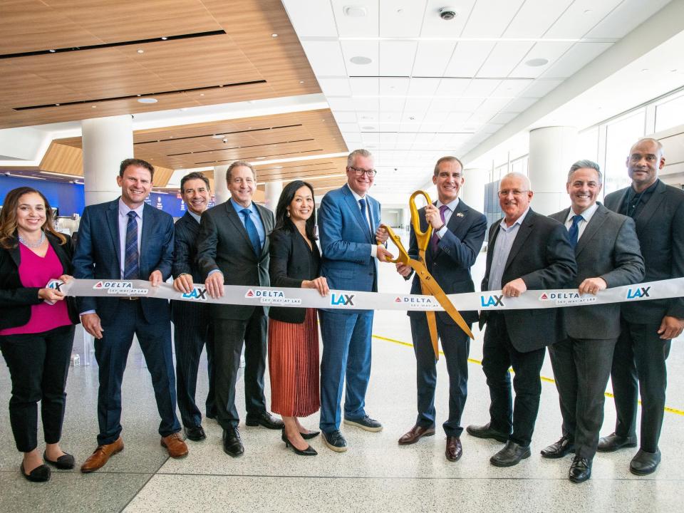 Delta Sky Way project at Los Angeles International Airport.