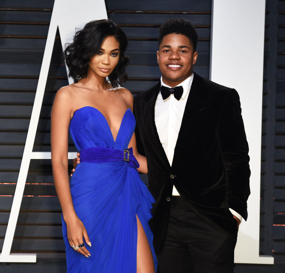 Chanel Iman and Sterling Shepard