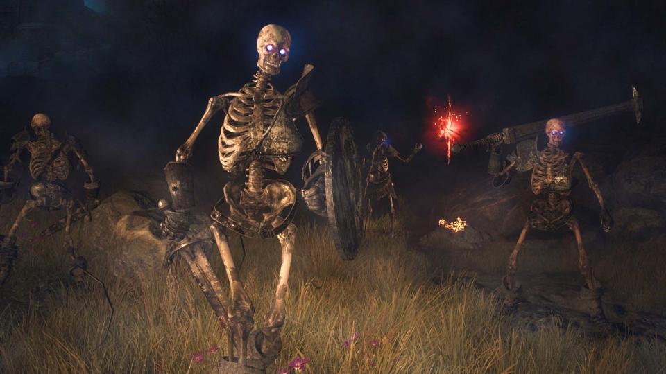 Dragon's Dogma 2 monsters: Skeletons.