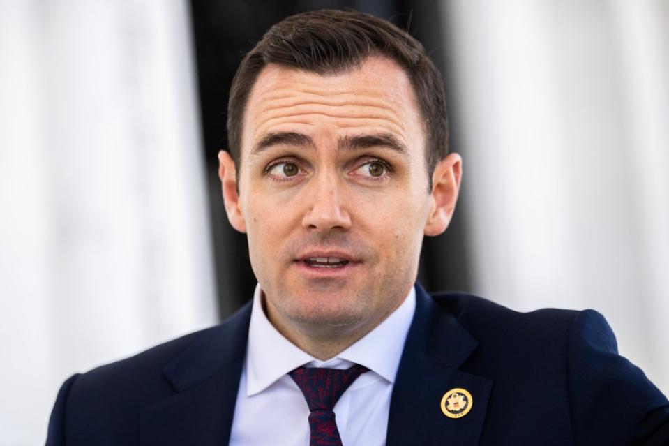 Rep. Mike Gallagher co-sponsored the TikTok bill. CQ-Roll Call, Inc via Getty Images