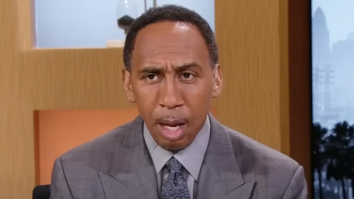  Screenshot of Stephen A. Smith on First Take 