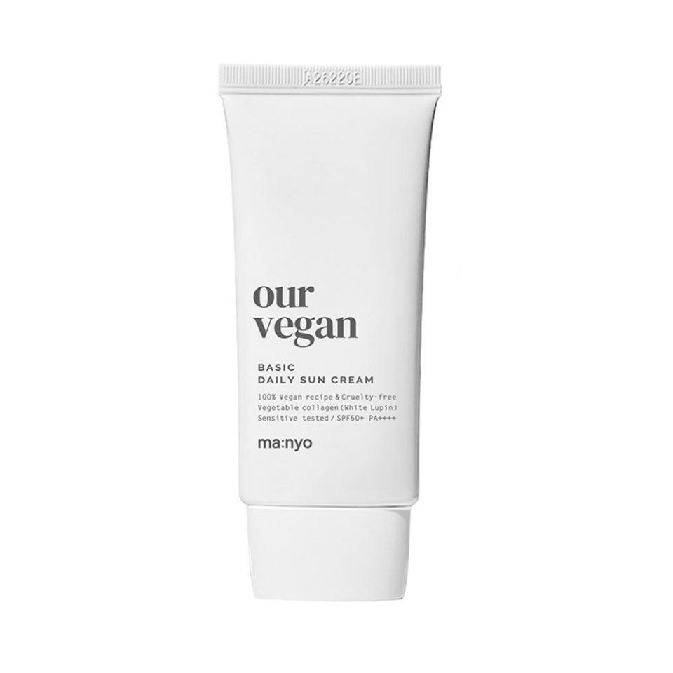 10) Our Vegan Basic Daily Sun Cream