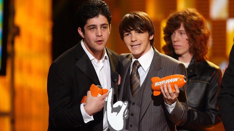 Josh Peck, Drake Bell, and Shaun White<br>