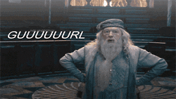 Dumbledore shakes his head