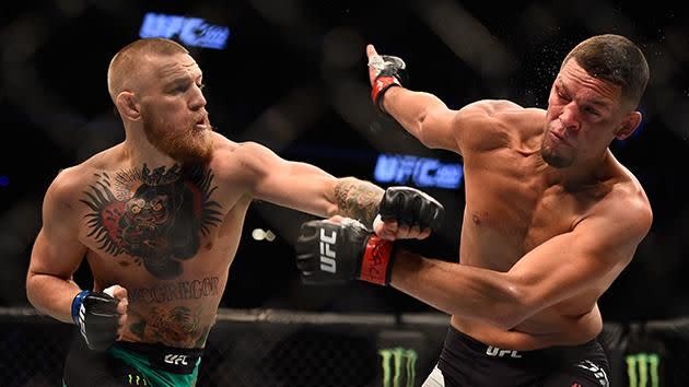 McGregor gets his vengeance. Source: Getty