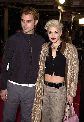 Gavin Rossdale and Gwen Stefani at the Mann National Theater premiere of Dreamworks' The Mexican