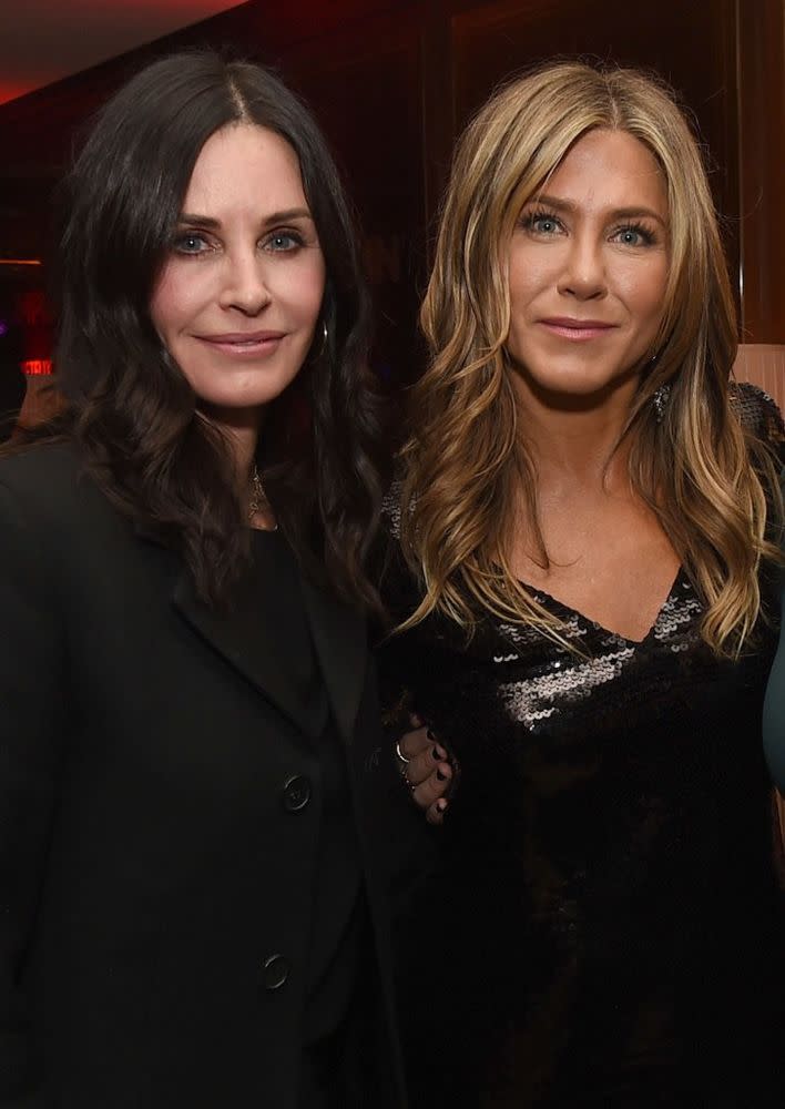 Courteney Cox and Jennifer Aniston