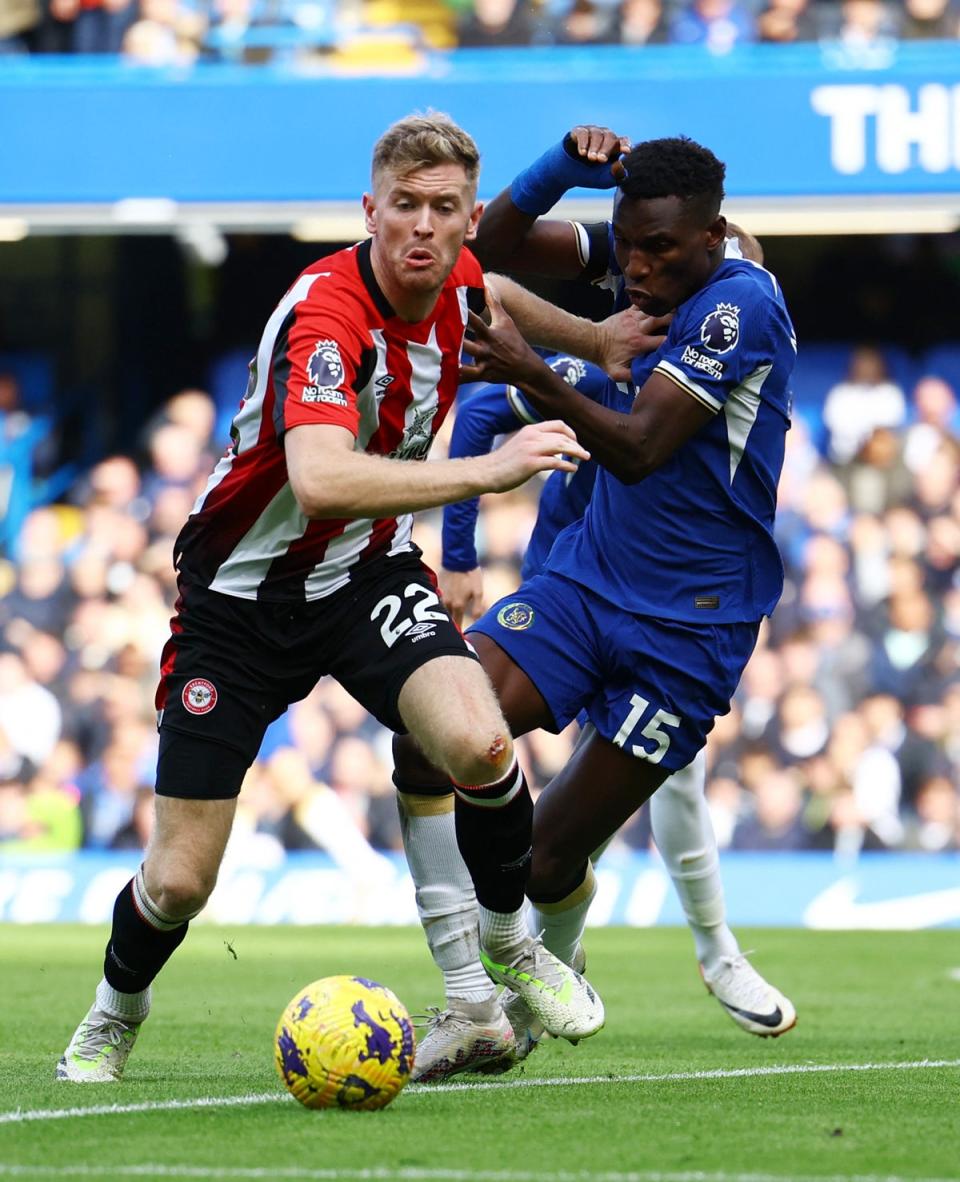 Summer signing Nicolas Jackson has scored only twice for Chelsea in the Premier League so far this season (Action Images via Reuters)