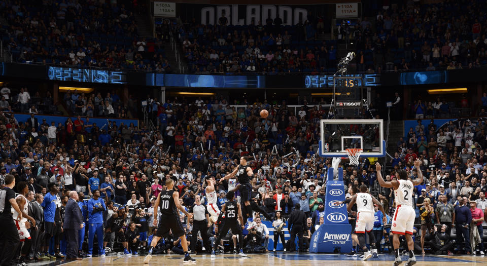 Danny Green’s big game experience came through for the Toronto Raptors on Tuesday night. (Photo by Gary Bassing/NBAE via Getty Images)