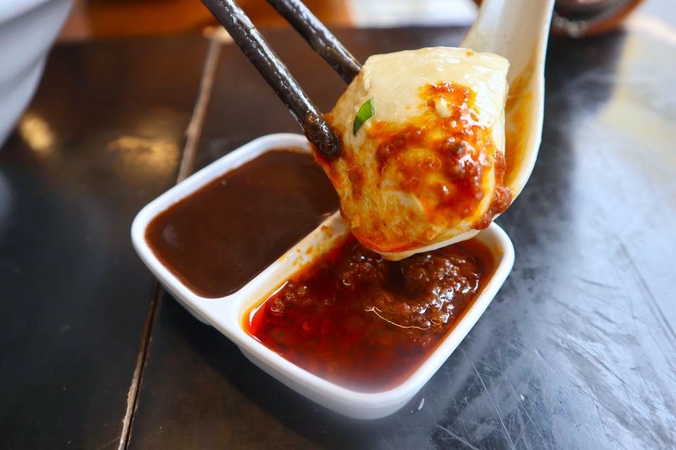 best rated yong tau foo - dip in sambal