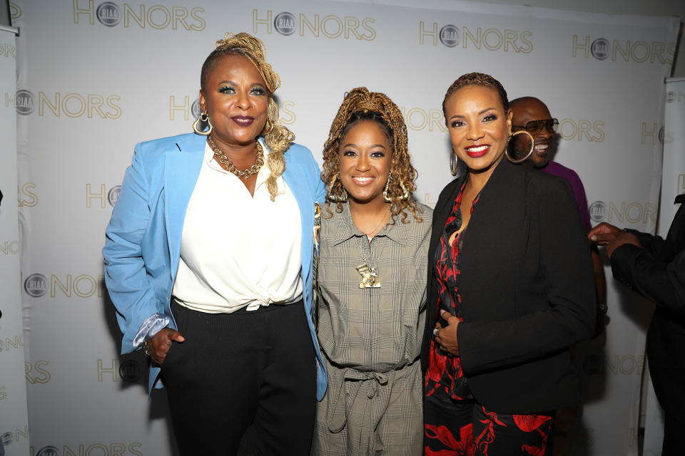 Yo-Yo Rapsody and MC Lyte together at the RIAA Honors 2022