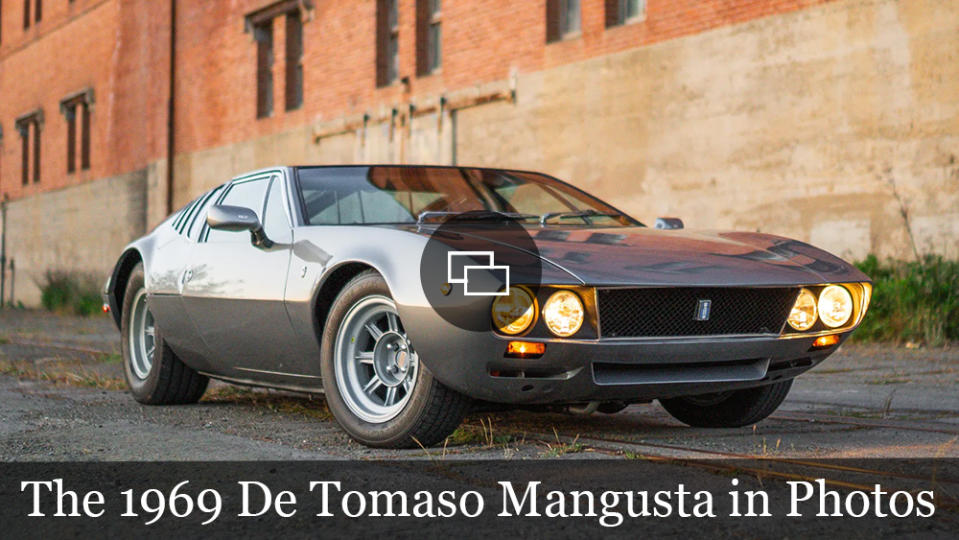 The 1969 De Tomaso Mangusta in Photos