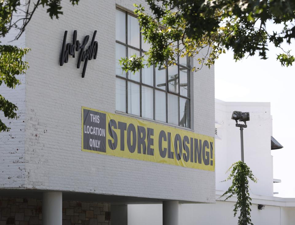 The exterior of the soon to be closed Lord & Taylor in Scarsdale, Aug. 28, 2020. 