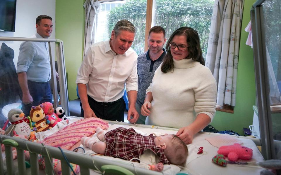 Starmer vows to ‘personally monitor’ NHS children’s waiting list