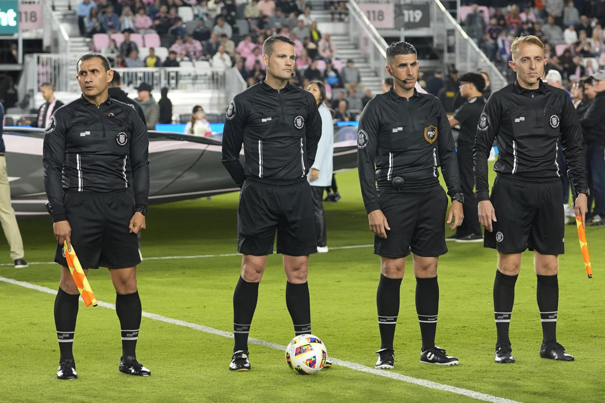 Replacement referee for Inter Miami match swapped due to conflict of  interest - Yahoo Sports