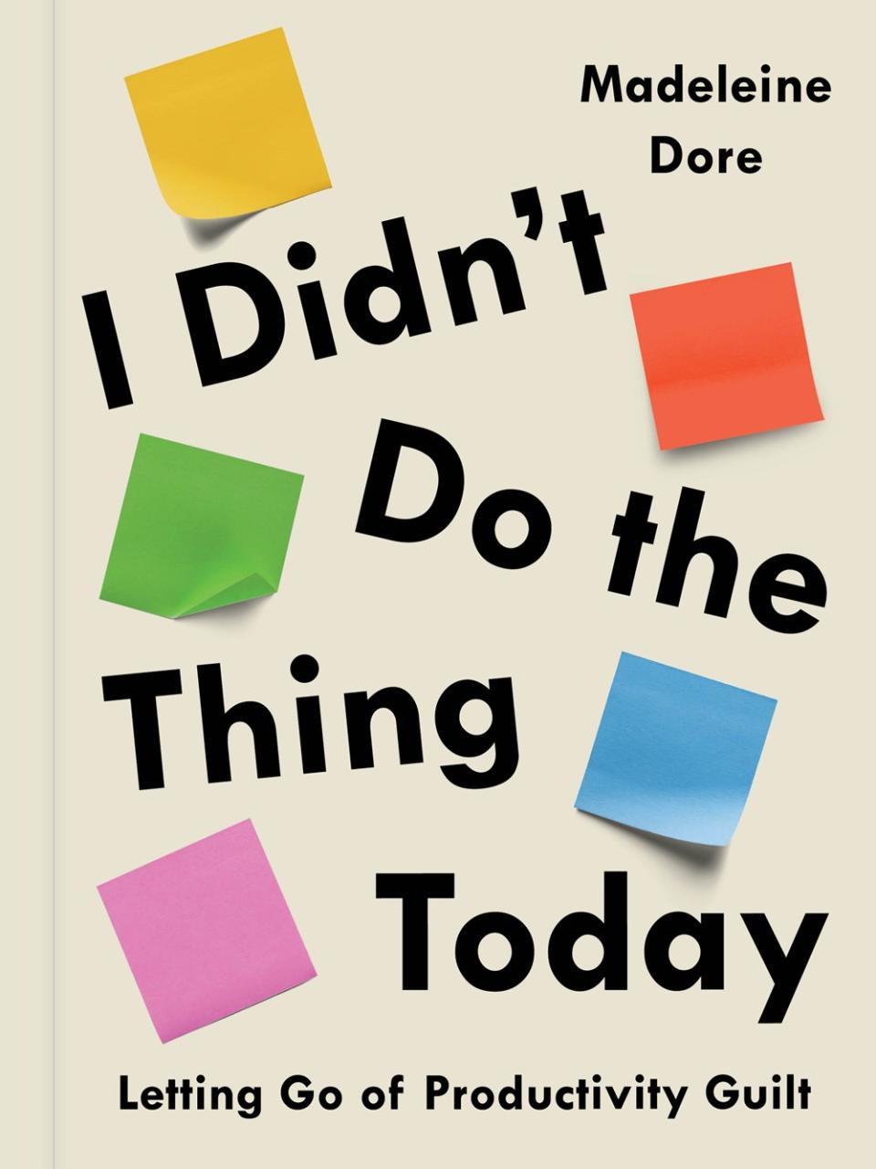 I Didn't Do the Thing Today - New Years Resolution Books
