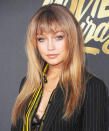 <p>Hadid's piece-y bangs at the MTV Movie Awards may have been faux, but they were so convincing we almost went out and got our own set the next day. </p>