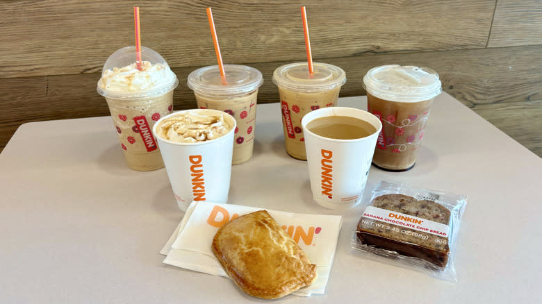 Dunkin' Spring 2024 menu