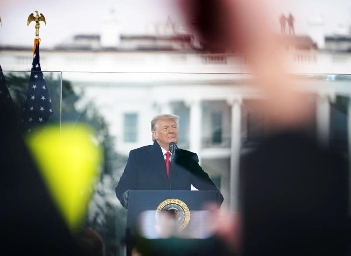 Then-President Donald Trump (Mandel Ngan / AFP via Getty Images file)