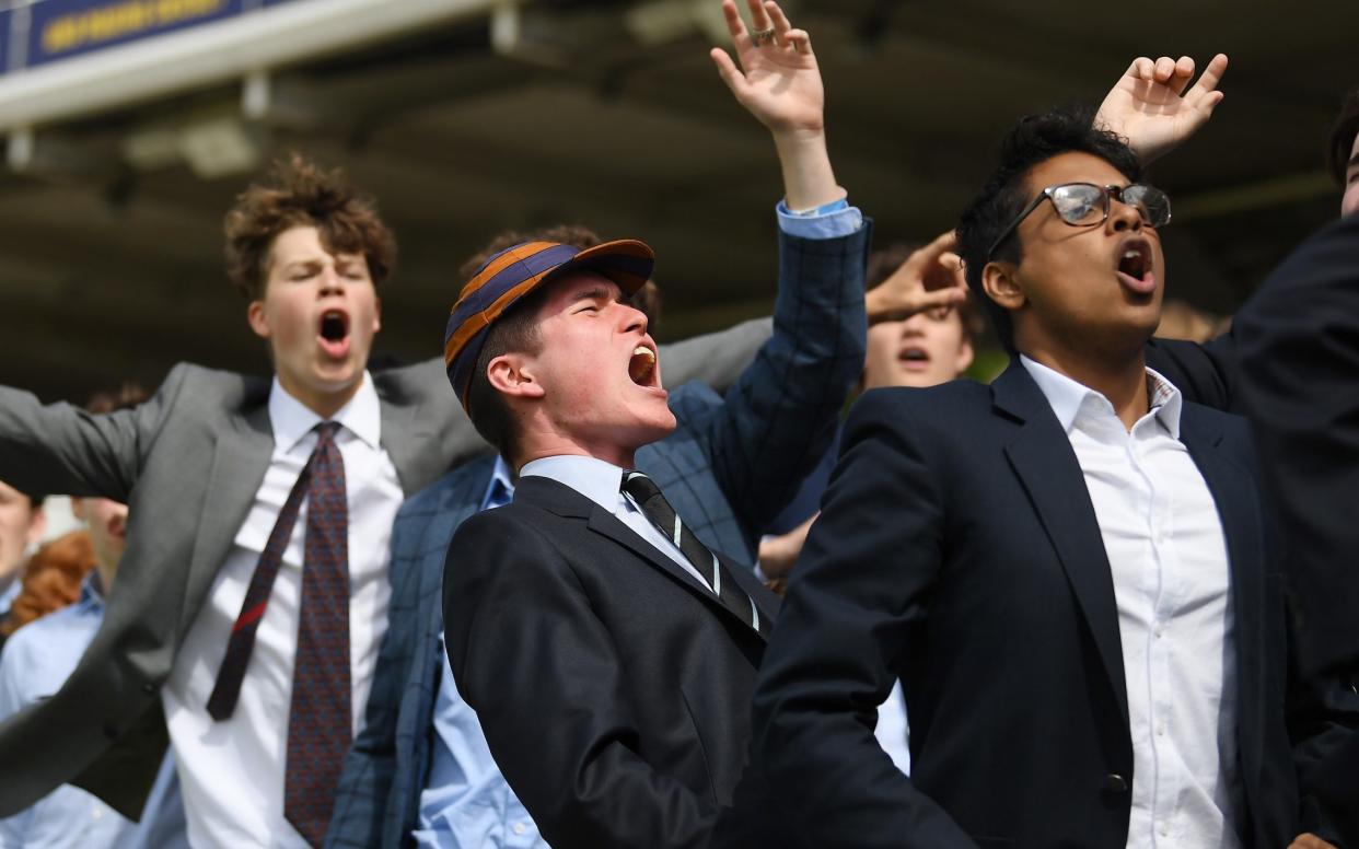 Eton and Harrow schoolboys at Lord's - Exclusive: MCC's U-turn on Eton-Harrow match at Lord's - Alex Davidson/Getty Images