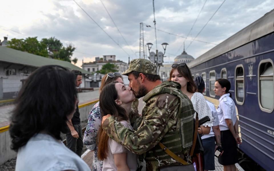 Russia-Ukraine war: Even the Russians 'admit we will win', says Zelensky - BULENT KILIC /AFP