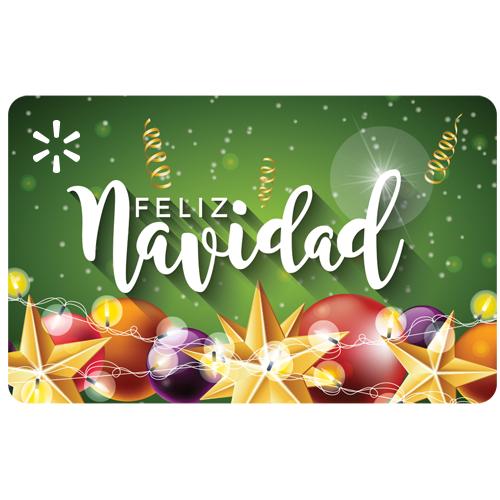 Feliz Navidad Walmart Gift Card