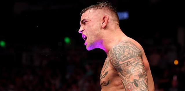 Dustin Poirier victory at UFC 236