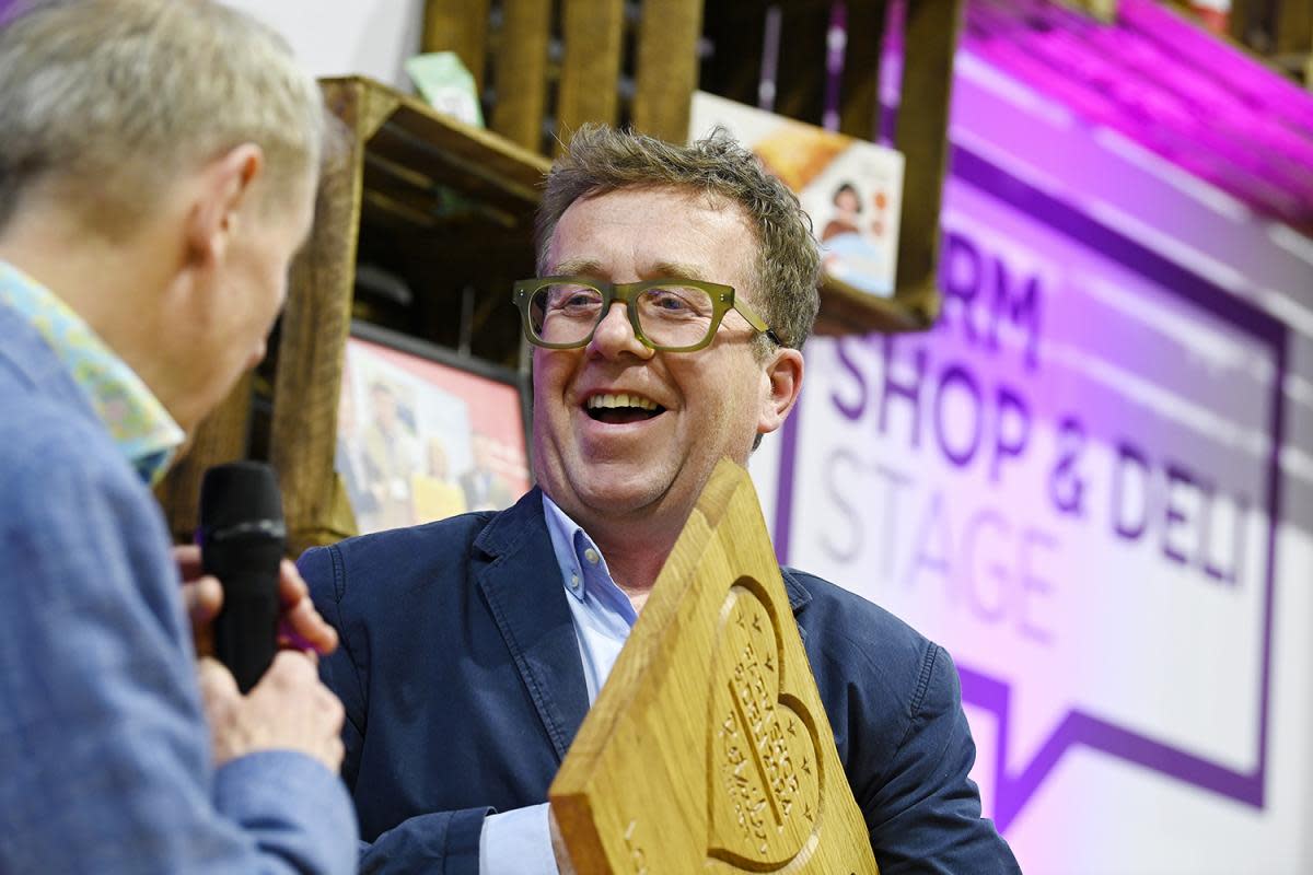 Aidan Monks and Nigel Barden <i>(Image: Farm Shop & Deli Awards/Google Street View)</i>