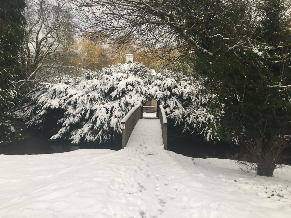 In pictures: Snow blankets Britain