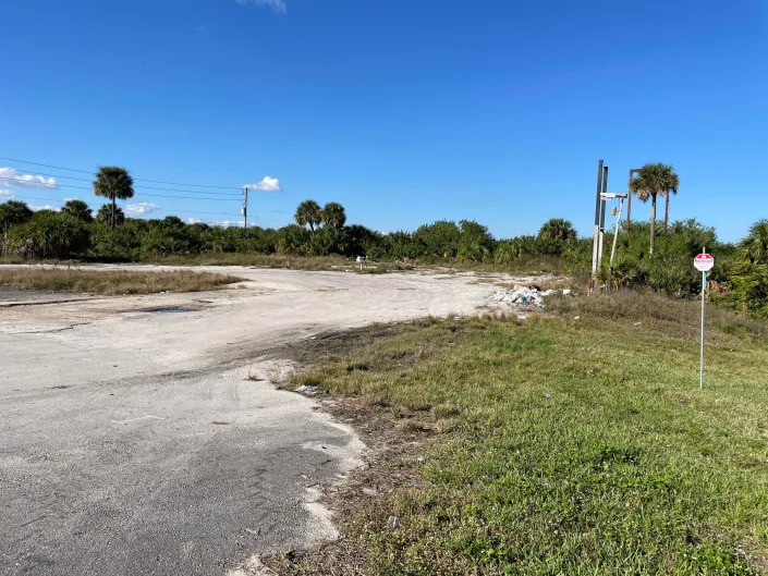 Homeless people who set up camp at 4820 U.S. 192 near Melbourne were arrested Dec. 10. Since then, &quot;no trespassing&quot; signs have been put up around the property.