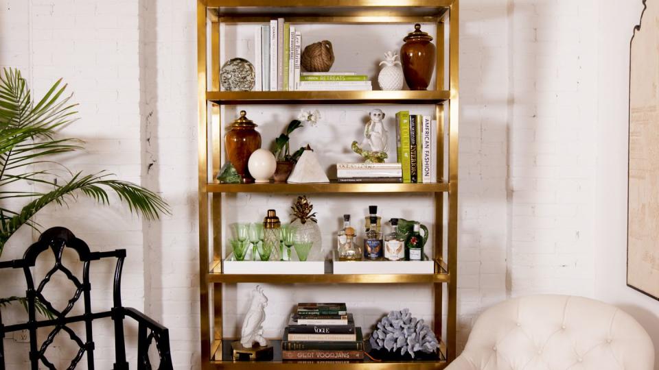 9) Restyle Your Shelves