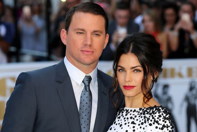 Tim P. Whitby/Getty Channing Tatum and Jenna Dewan in 2015